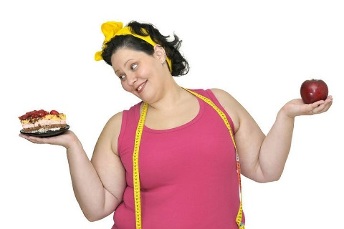 Obesity because of the delicious and calorie-rich food
