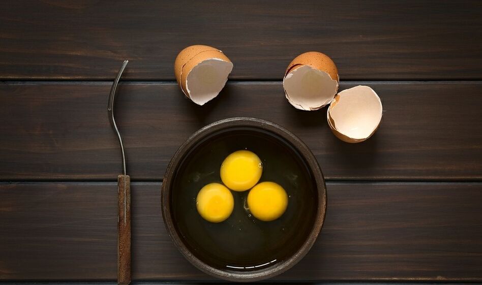 Breakfast eggshell for weight loss