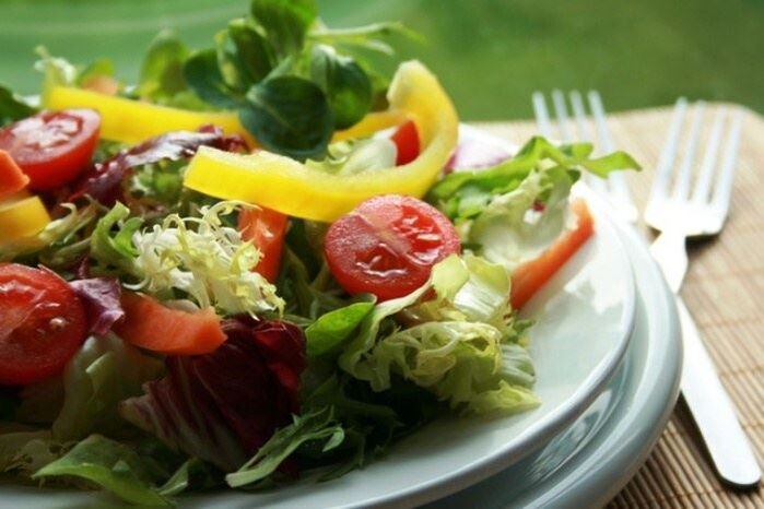 vegetable salad for weight loss with proper nutrition