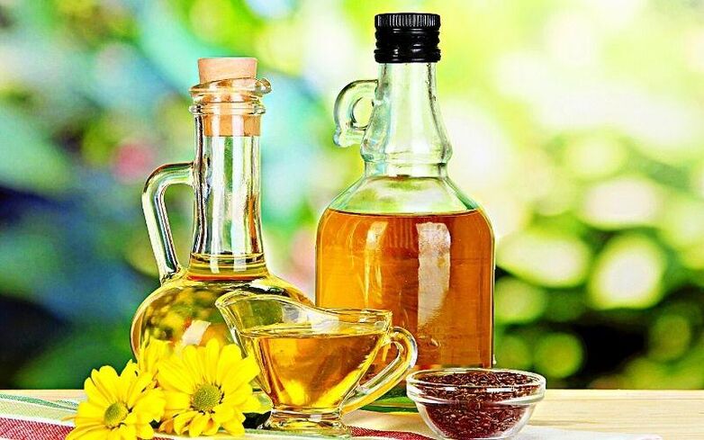 Flaxseed oil is a useful product for losing weight and healing the body. 