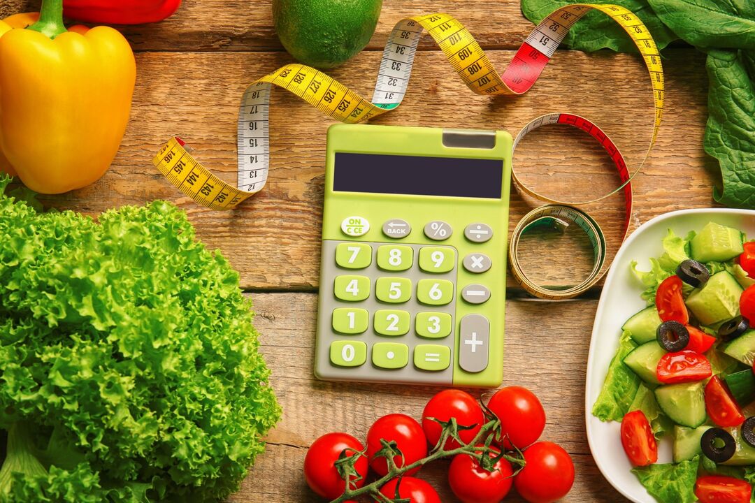 Calculate calories for weight loss with a calculator